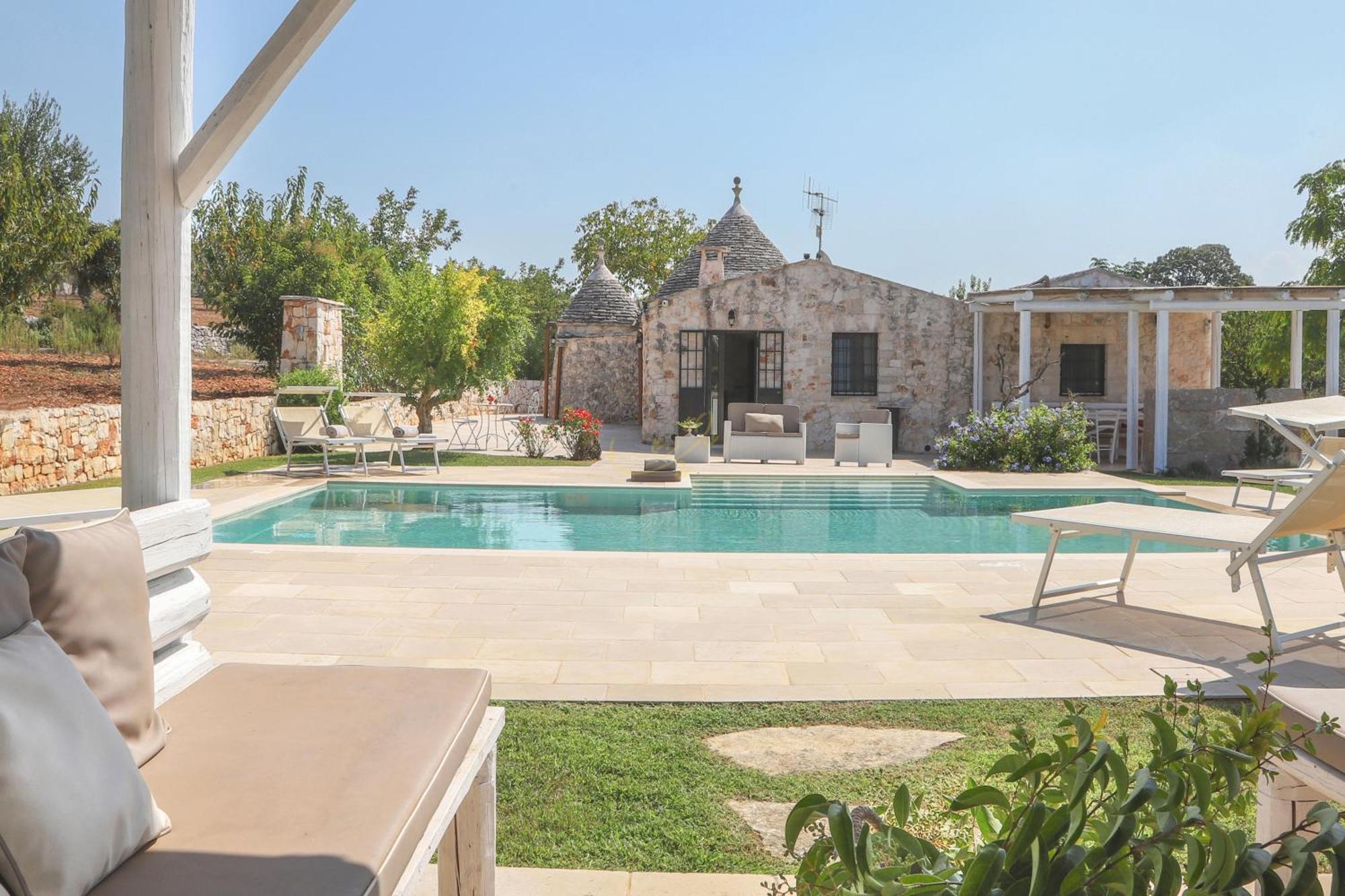 Td Trulli Della Lama Private Trulli With Pool Castellana Grotte Bagian luar foto